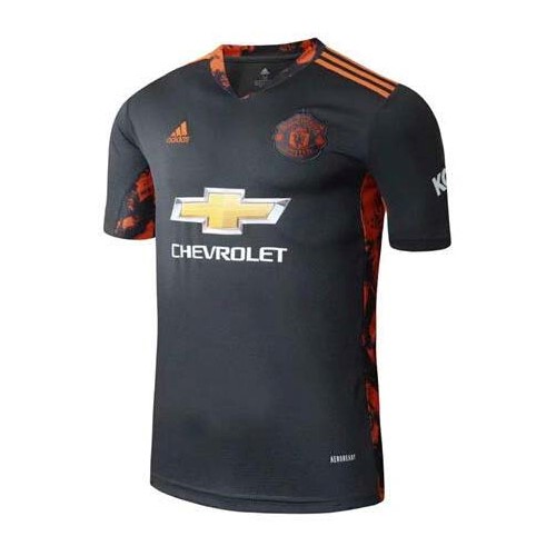 Thailandia Maglia Manchester United Prima Portiere 20/21 Grigio